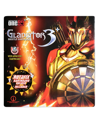 One80 Sword Edge Wire Dartboard With Rotalock - Gladiator 3+