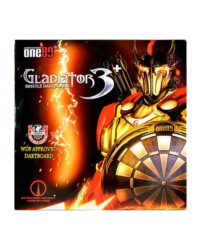 One80 Sword Edge Wire Dartboard - Gladiator 3+