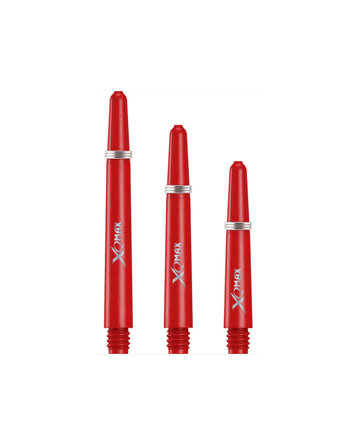 XQMax Polycarbonate Dart Shafts - Red