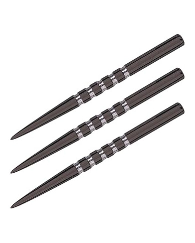 Unicorn Needle 5 Groove Points Black