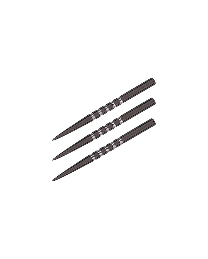 Unicorn Needle 5 Groove Points Black