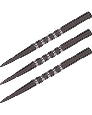 Unicorn Needle 5 Groove Points Black