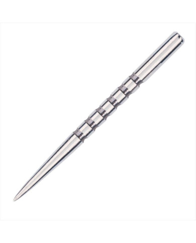 Unicorn Needle Points 6 Groove Silver