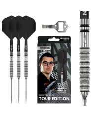 Red Dragon Gian van Veen Tour Edition Switch Point 90% Tungsten Steel Tip Darts