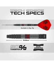 Red Dragon Jonny Clayton Hiraeth Switch Point 90% Tungsten Steel Tip Darts