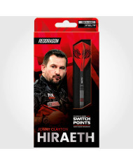Red Dragon Jonny Clayton Hiraeth Switch Point 90% Tungsten Steel Tip Darts
