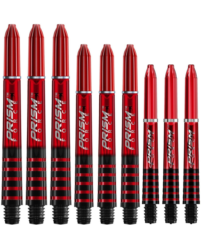 Winmau Prism Force Shafts Red