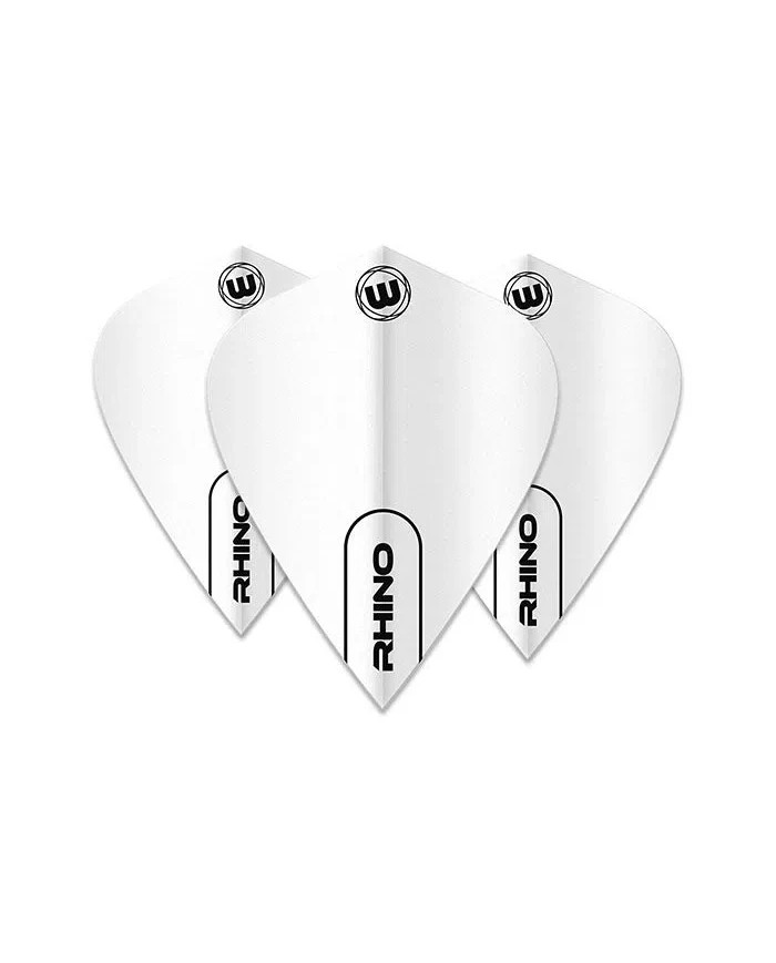 Winmau Rhino Kite Flights - White