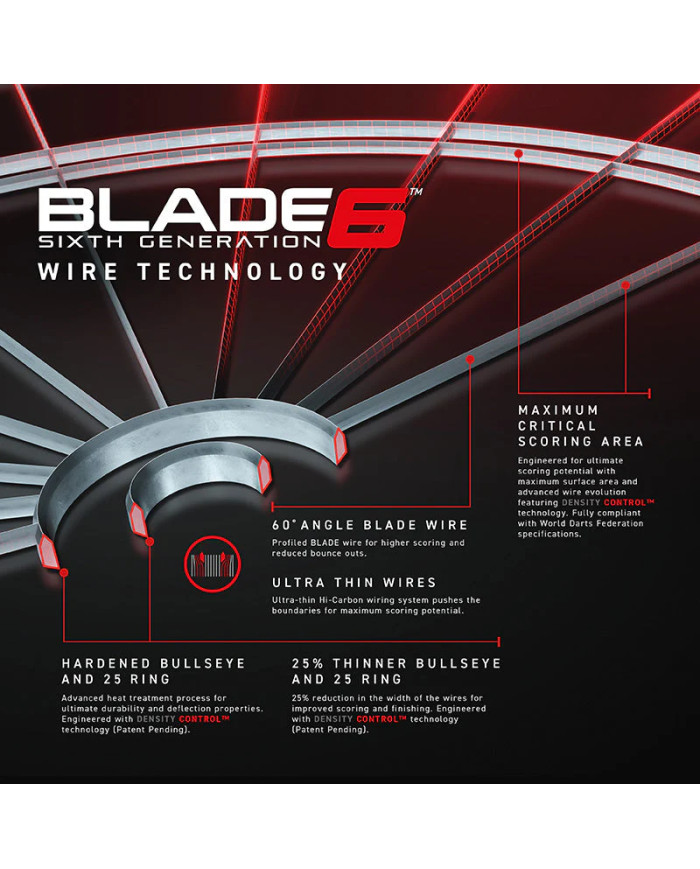 Winmau Blade 6 Dartboard
