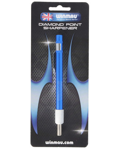 Winmau Diamond Pro Dart Point Sharpener - Blue
