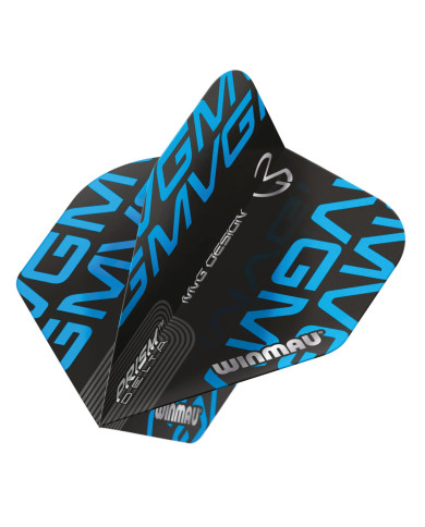Winmau Prism Delta MVG Design Flights - Black/Blue