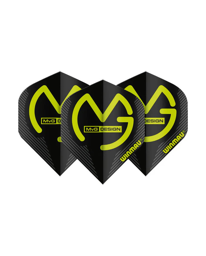 Winmau Mega Standard MvG Green & Black