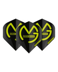 Winmau Mega Standard MvG Green & Black