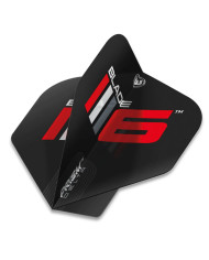 Winmau Prism Delta - Standard Dart Flights - 100 Micorn - Blade 6 - Black