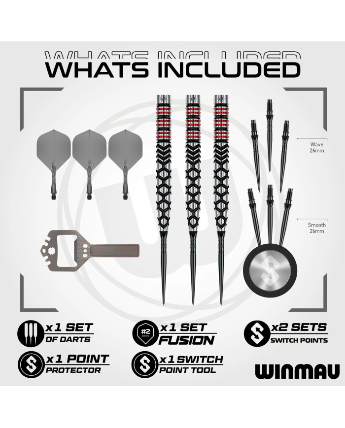 Winmau Fornax Tapered Barrel Darts