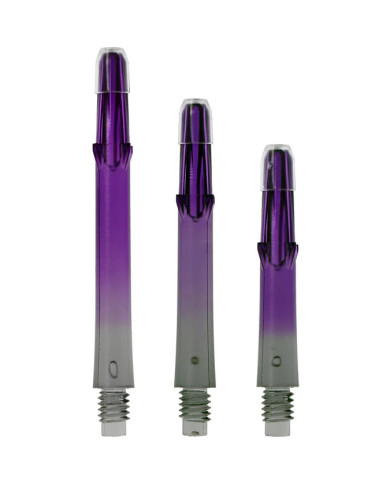 L Style L Shaft Gradient Straight Black & Purple