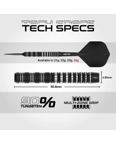 Red Dragon Sable Parallel Barrel Switch Point Darts