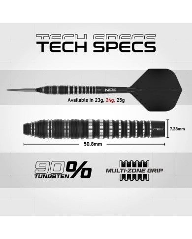 Red Dragon Sable Torpedo Barrel Switch Point Darts