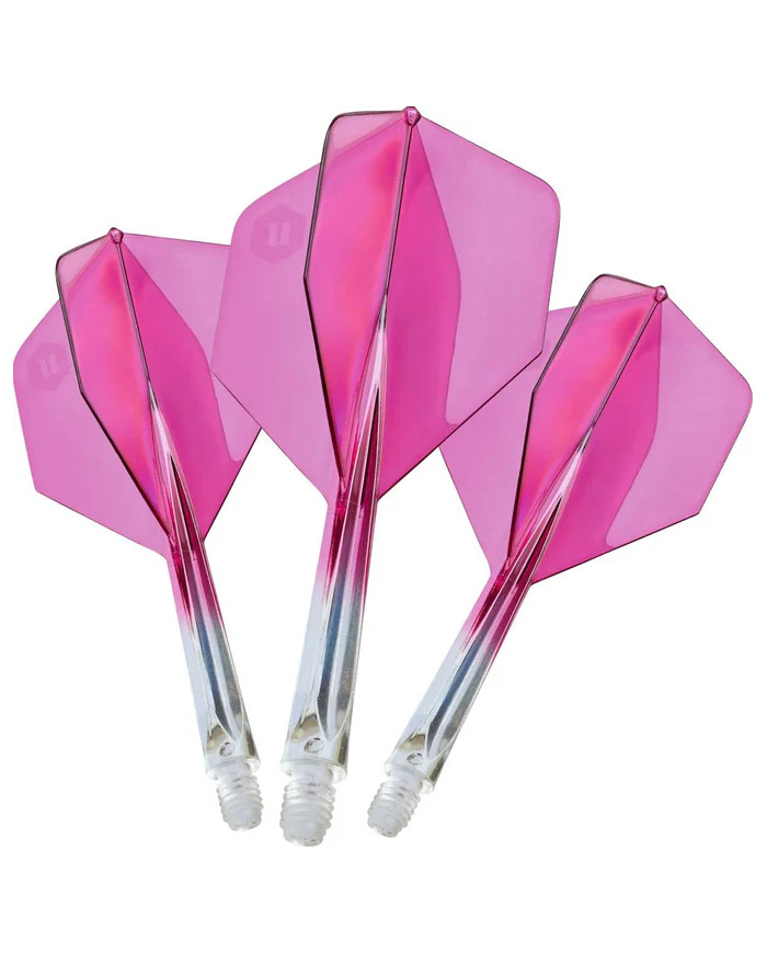 Unicorn Forge Two Tone Flights Clear & Pink