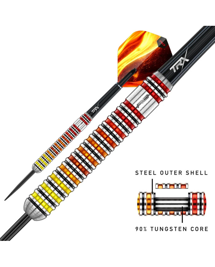 Red Dragon Furnace 90% Tungsten Core Steel Tip Darts