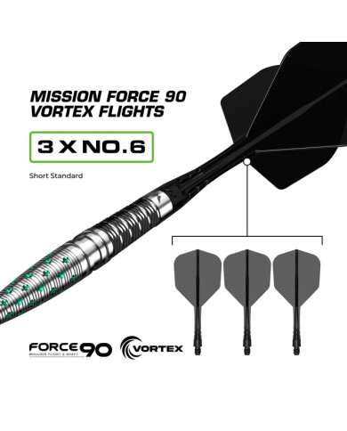 Mission Mantis R2.5 Darts Steel Tip - 95% Tungsten