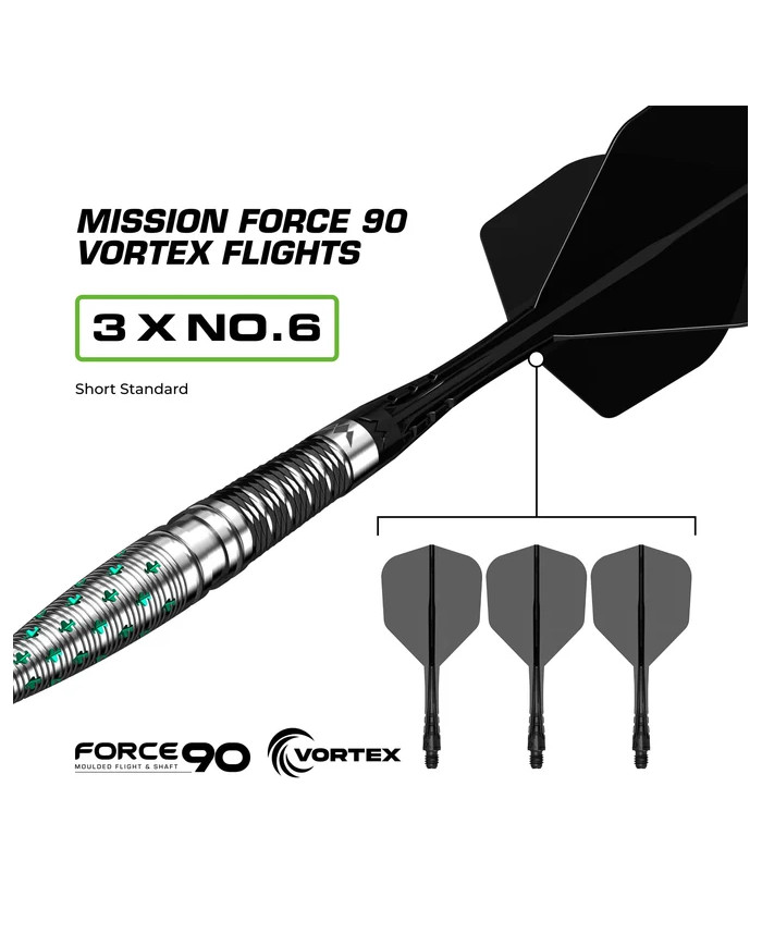 Mission Mantis R2.5 Darts Steel Tip - 95% Tungsten