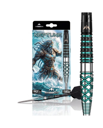 Mission Neptune R2.5 Darts Steel Tip - 90% Tungsten