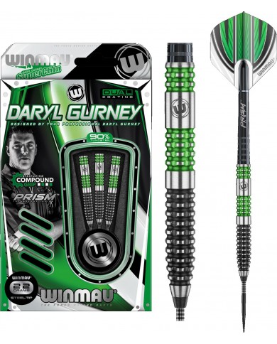 Winmau Daryl Gurney - Superchin - Compound Grip - Special Edition - New for 2019
