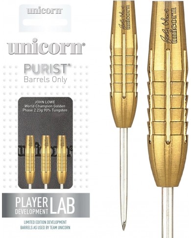 Unicorn John Lowe World Champion Phase 2 - Gold 90 Tungsten