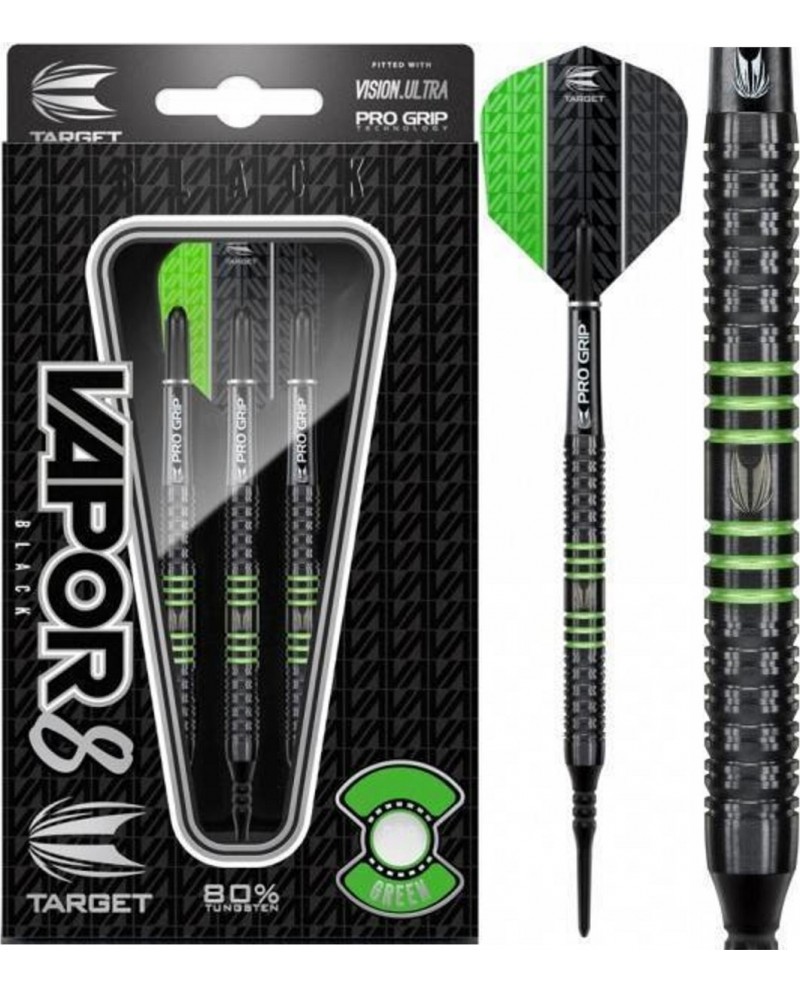 Target Vapor 8 Black Soft Tip - Green - 18g