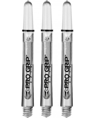 Target Pro Grip Spin Shafts Clear
