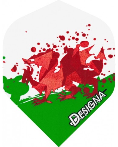 Designa Patriotic - 75 Micron - Strong - Std - Wales