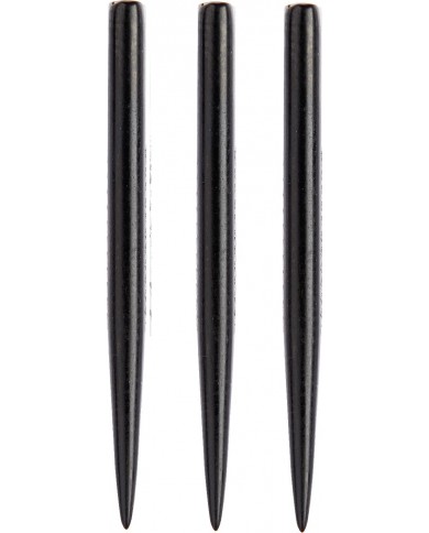 Winmau Plain Points Black