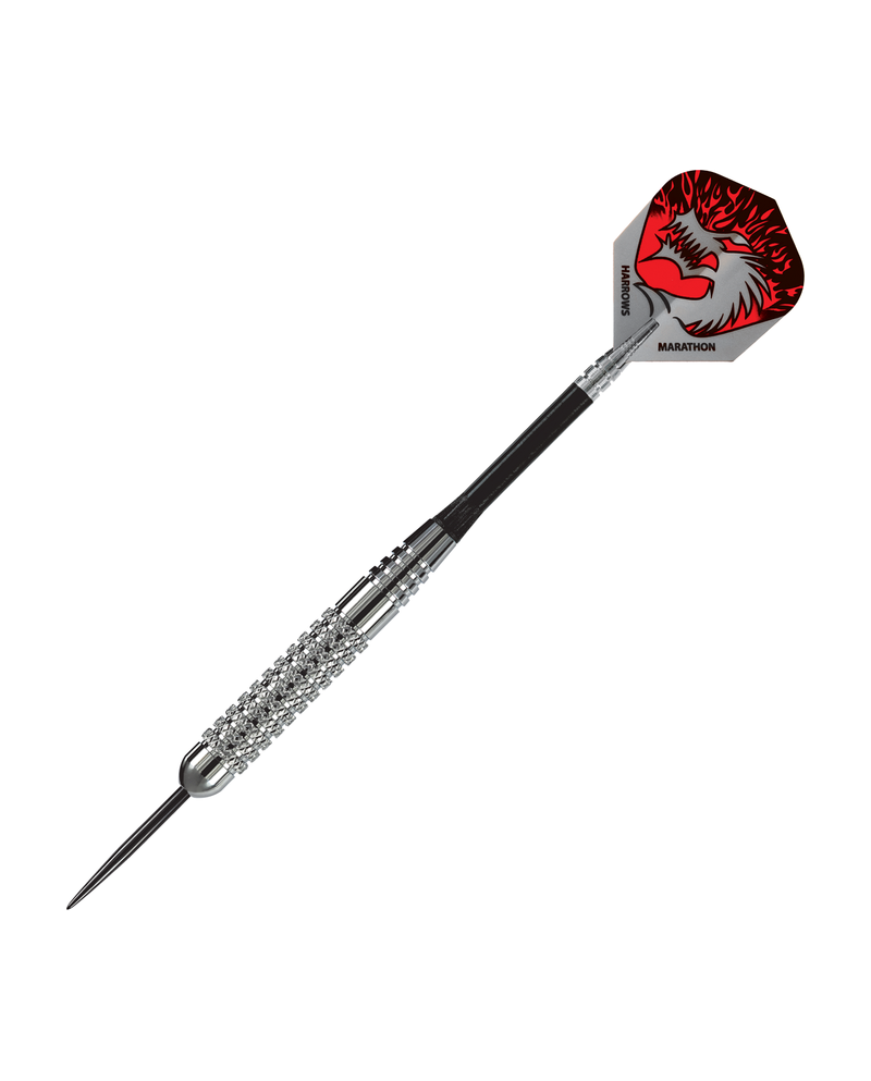 Harrows Silver Arrows Knurled Dart - Silver