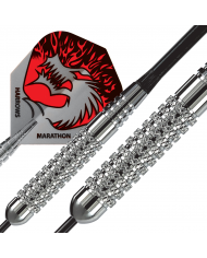 Harrows Silver Arrows Knurled Dart - Silver