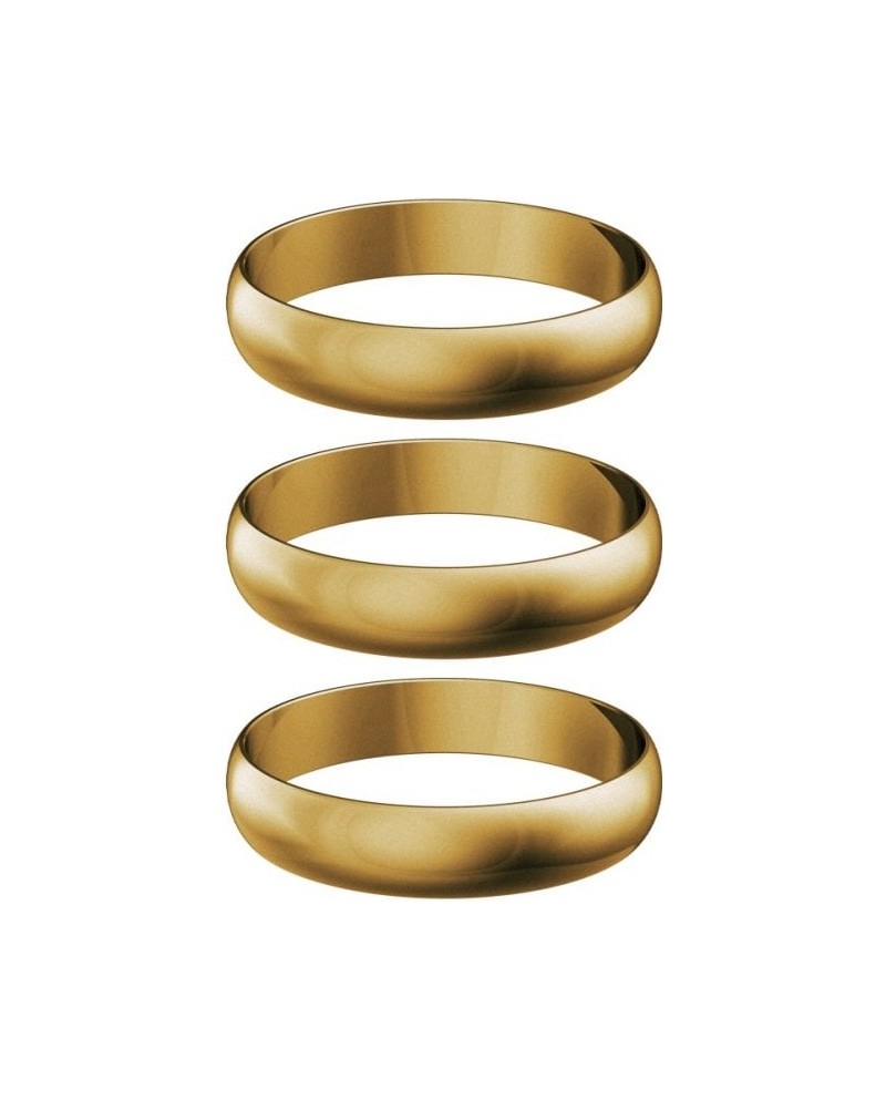 Harrows Supergrip Shaft Rings - Pack of 3 - Gold