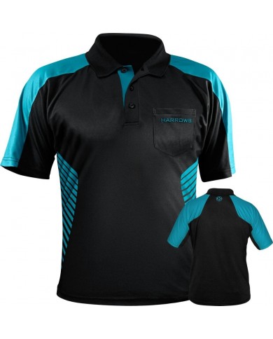 Harrows Vivid Shirt - Aqua & Black