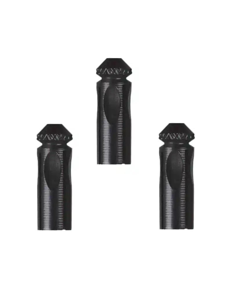 Target Anodised Aluminium Flight Protectors - Black