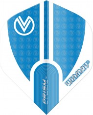 Winmau Prism Alpha Vincent Van Der Voort Flights - Blue & White Lines