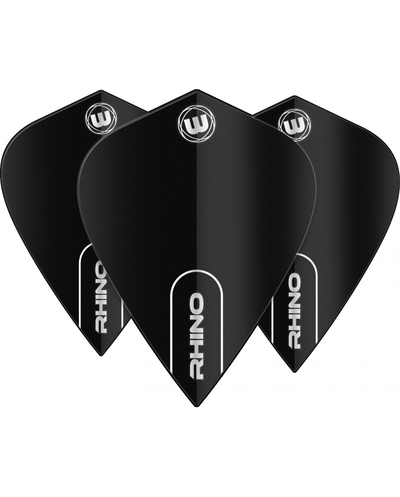 Winmau Rhino Kite Flights - Black