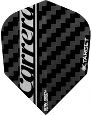 Target Carrera Ghost with Chevron Grip - No6 - Silver Flights