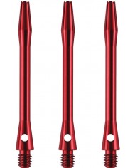 Designa Anodised Aluminium Shafts Red
