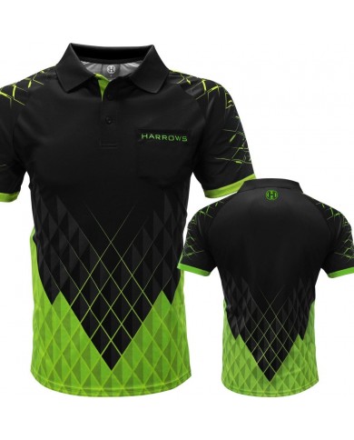 Harrows Paragon Dart Shirt Green
