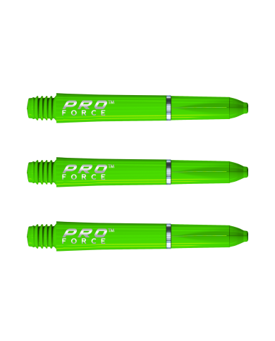 Winmau Pro Force Shafts - Green