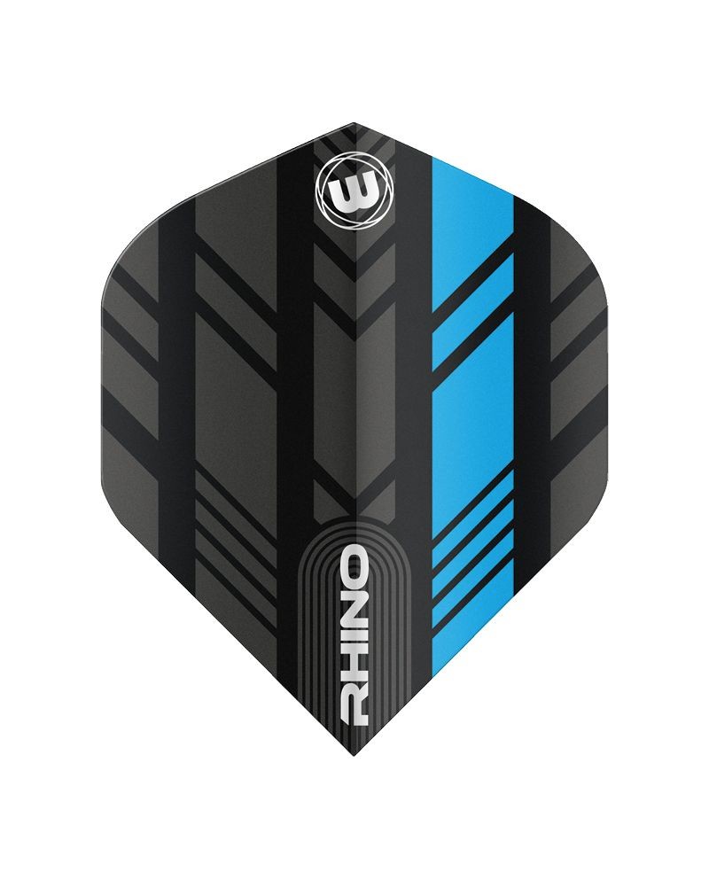 Winmau Rhino Standard Flights - Black & Blue
