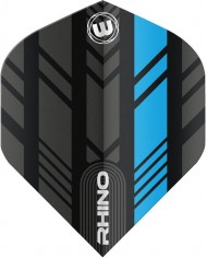 Winmau Rhino Standard Flights - Black & Blue