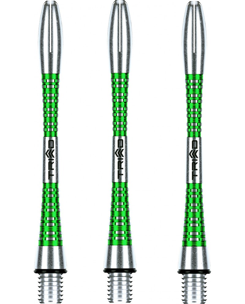 Winmau Triad Aluminium Stems Green