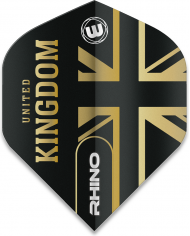 Winmau Rhino Black & Gold Country Flights - UK