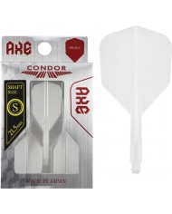 Condor AXE Dart Flights Small White