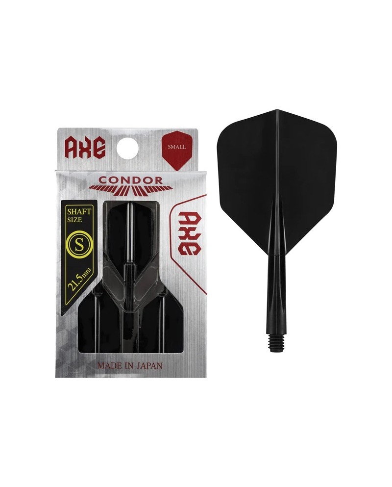 Condor AXE Dart Flights Small Black